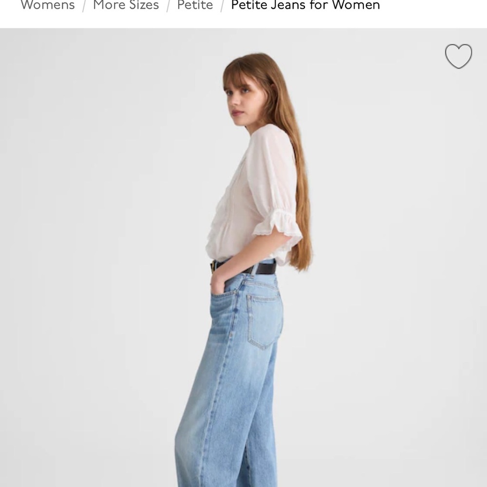 Madewell midrise wide leg Jean - Picture 2 of 3